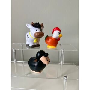 Fisher-Price Little People Animals Cow Black Sheep Rooster 2018